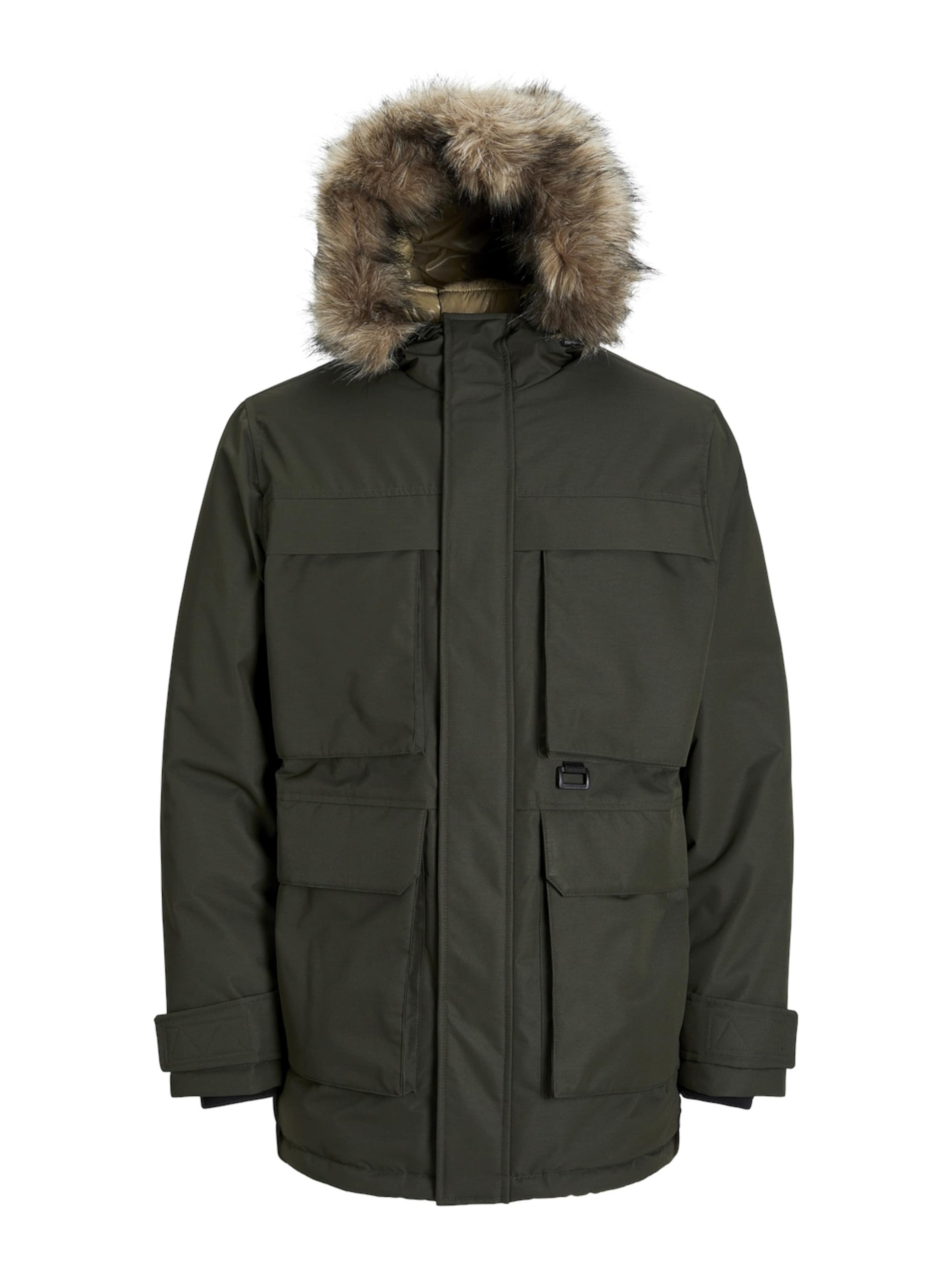 Parka di mezza stagione 'JJStar' di JACK & JONES in verde: frontale