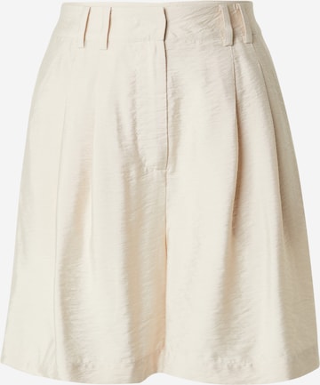 Guido Maria Kretschmer Women - Loosefit Pantalón plisado 'Farine' en beige: frente