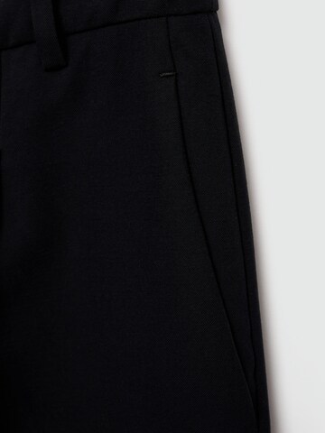 MANGO Loosefit Bandplooibroek 'Cesar' in Zwart