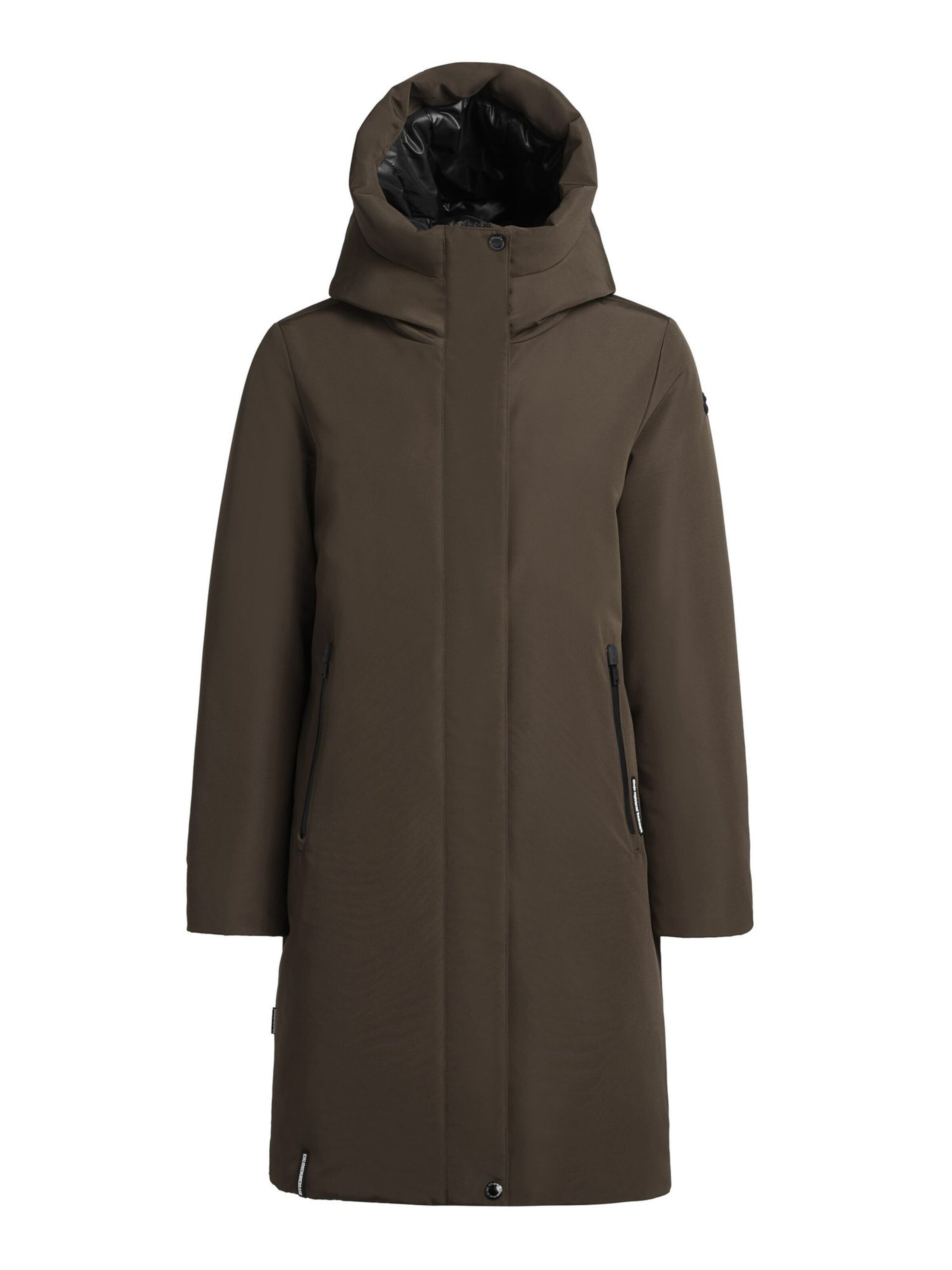 khujo Winter Coat in Green: front