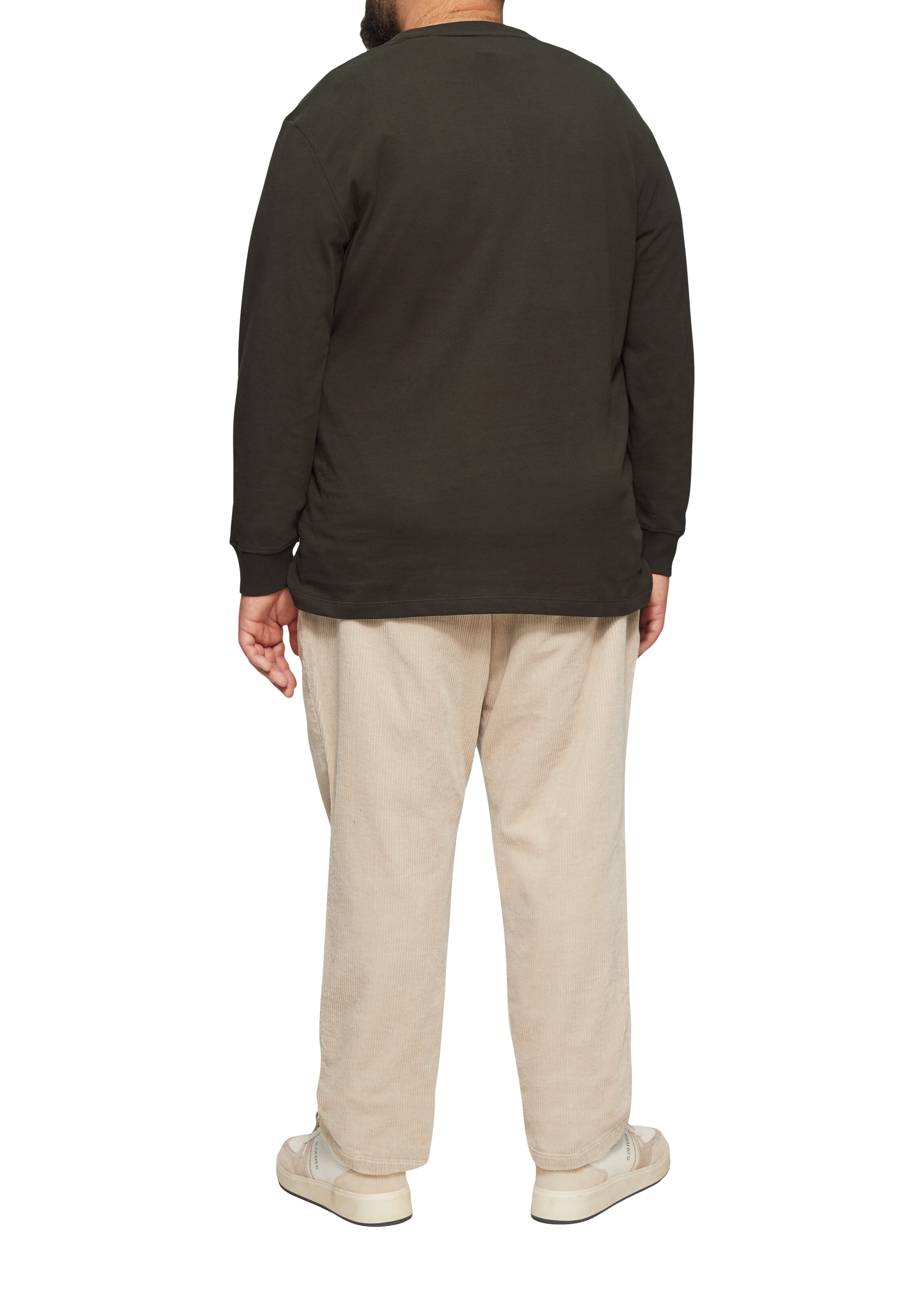 s.Oliver Men Big Sizes Shirt in Brown