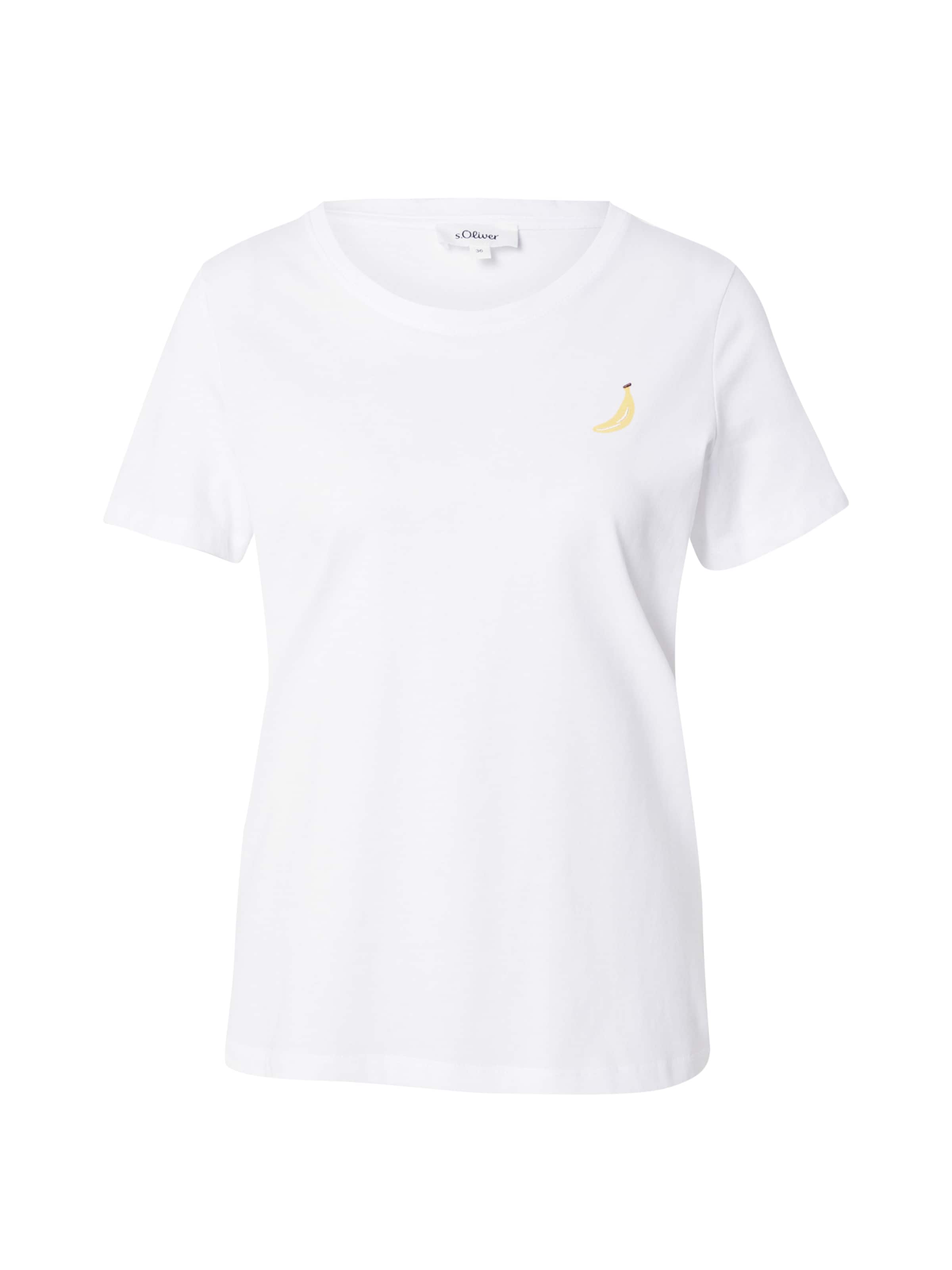 s.Oliver T-Shirt in Weiß: Vorderseite