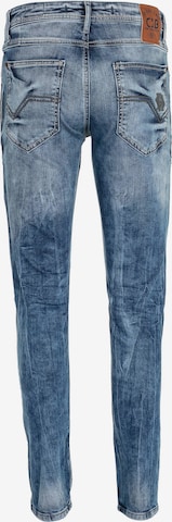 CIPO & BAXX Slimfit Jeans in Blauw