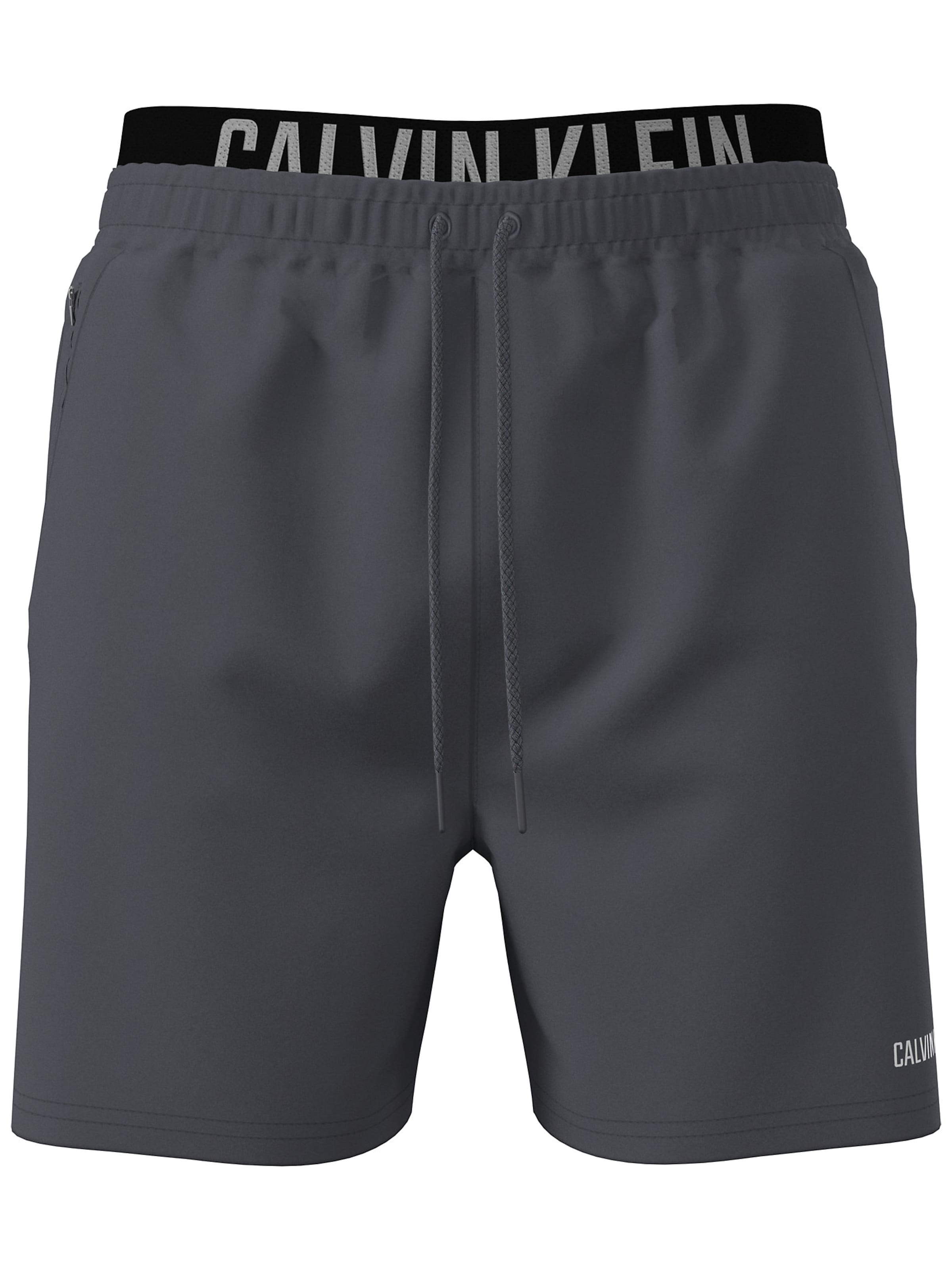 Calvin Klein Swimming shorts 'Intense Power' in Grey: front