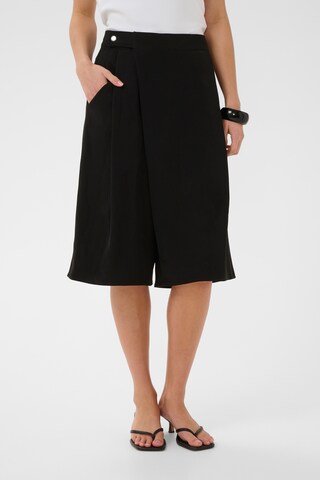 CULTURE Loosefit Broek 'Nalina Clara' in Zwart: voorkant