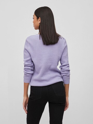 VILA Sweater 'Dalo' in Purple