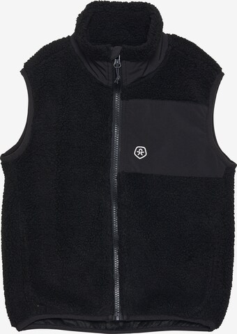 COLOR KIDS Weste 'Teddy Waistcoat' in Schwarz: predná strana