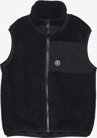 COLOR KIDS Weste 'Teddy Waistcoat' in Schwarz: predná strana