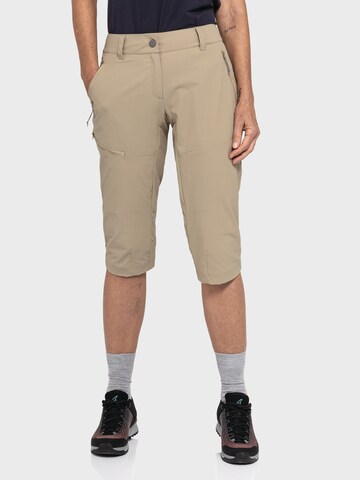 Regular Pantalon outdoor 'Caracas2' Schöffel en beige : devant