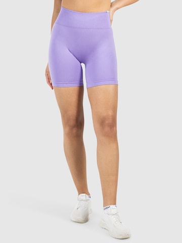 Smilodox Skinny Sportbroek 'Amaze Ultra' in Lila: voorkant