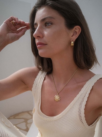 PURELEI - Pendientes 'Fused' en oro