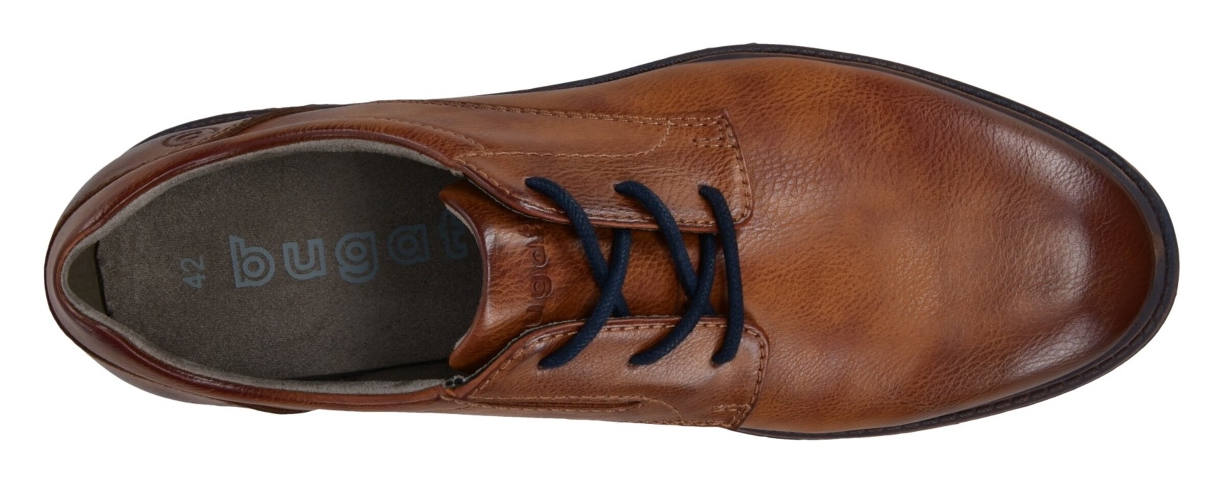 bugattiCipele na vezanje - smeđa boja