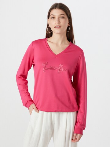 Liu Jo Sweatshirt in Pink: Vorderseite