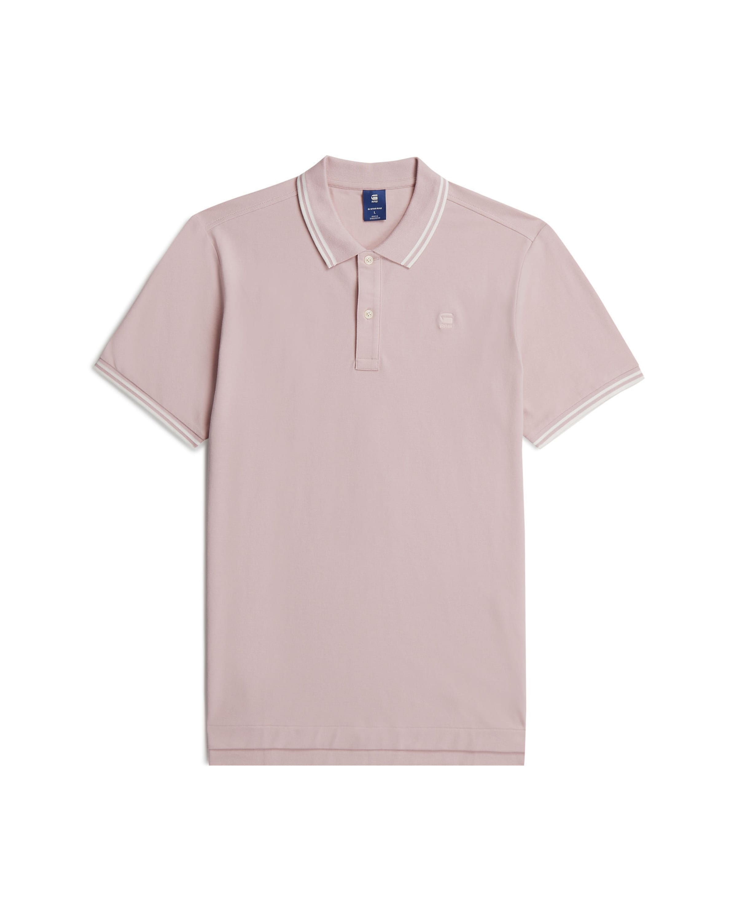 G-STAR Poloshirt in Pink: Vorderseite
