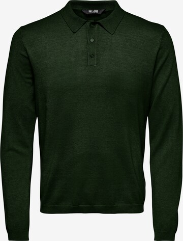 Pull-over 'WYLER' Only & Sons en vert : devant