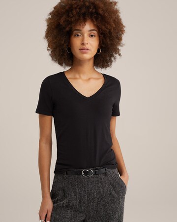 WE Fashion Shirt in Black: front