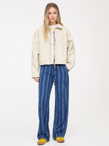 Pull&Bear Between-Season Jacket in Beige