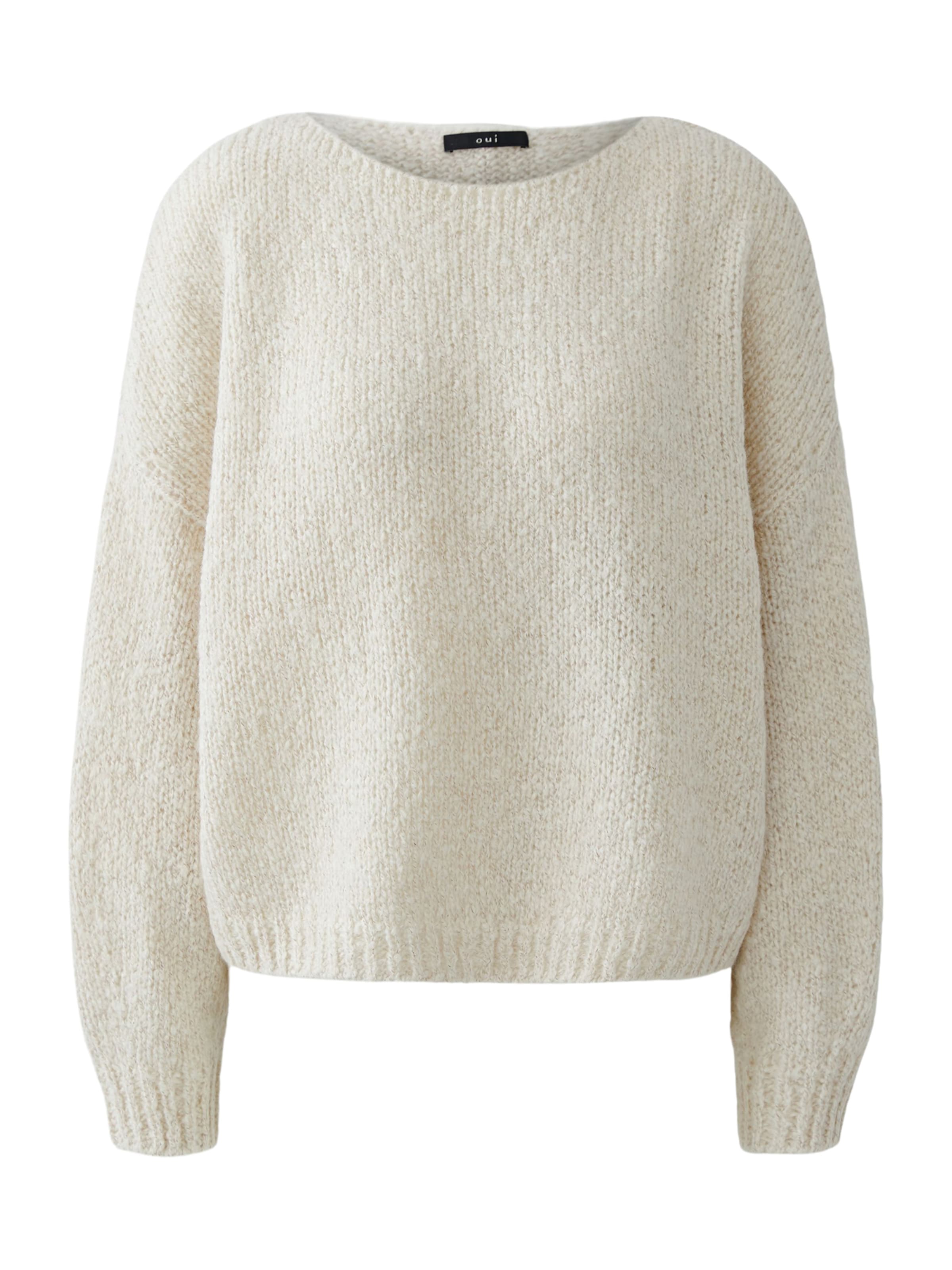 OUI Trui in Beige: voorkant