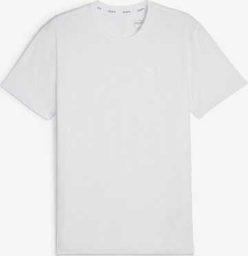 T-Shirt fonctionnel 'CLOUDSPUN' PUMA en blanc : devant