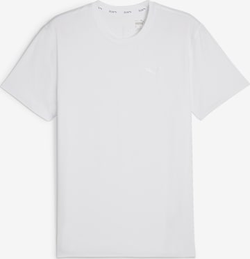 T-Shirt fonctionnel 'CLOUDSPUN' PUMA en blanc : devant