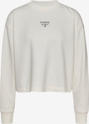 Tommy Jeans Curve Sweatshirt in White: front