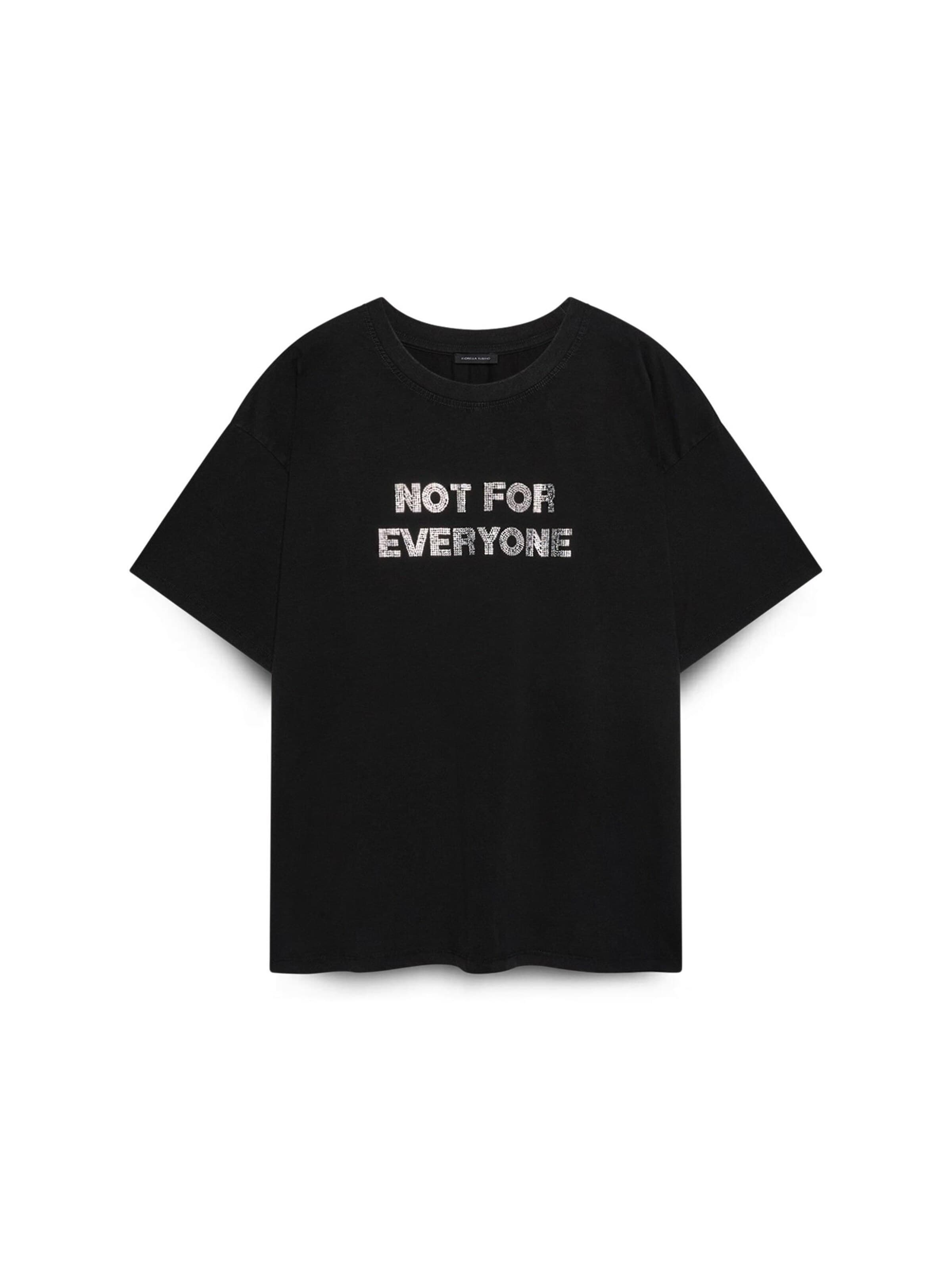 Fiorella Rubino Shirt in Zwart: voorkant