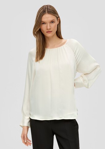 s.Oliver BLACK LABEL Bluse i beige: forside