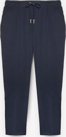 Pantaloni di Fiorella Rubino in blu: frontale