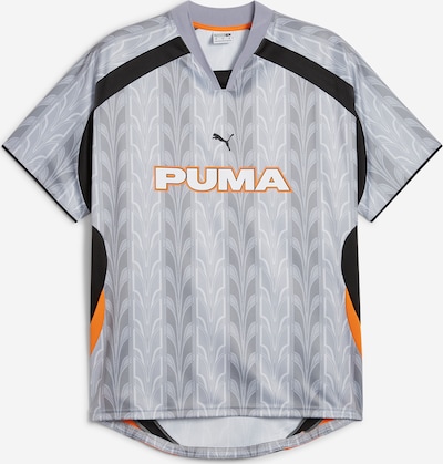 PUMA Maillot en gris / gris foncé / orange foncé / noir, Vue avec produit