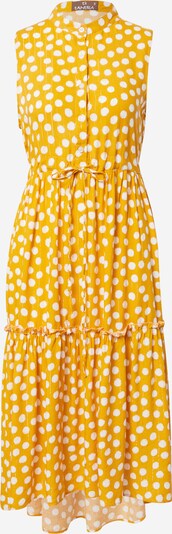 Rochie tip bluză Tantra pe galben curry / alb, Vizualizare produs
