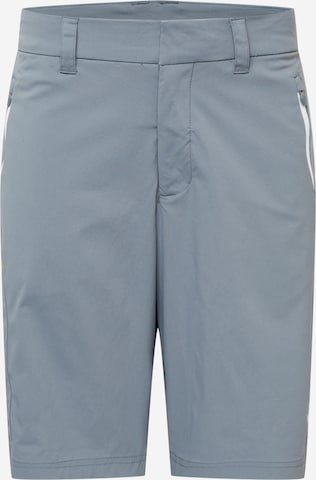 Regular Pantaloni outdoor 'OVERLAND' de la JACK WOLFSKIN pe gri: față