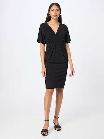 Wallis Dress in Black: front