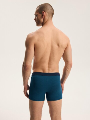 Boxer 'Boxershorts Doppelpack Baumwollmix im Mix elastischer Bund BELL' di Henderson in blu