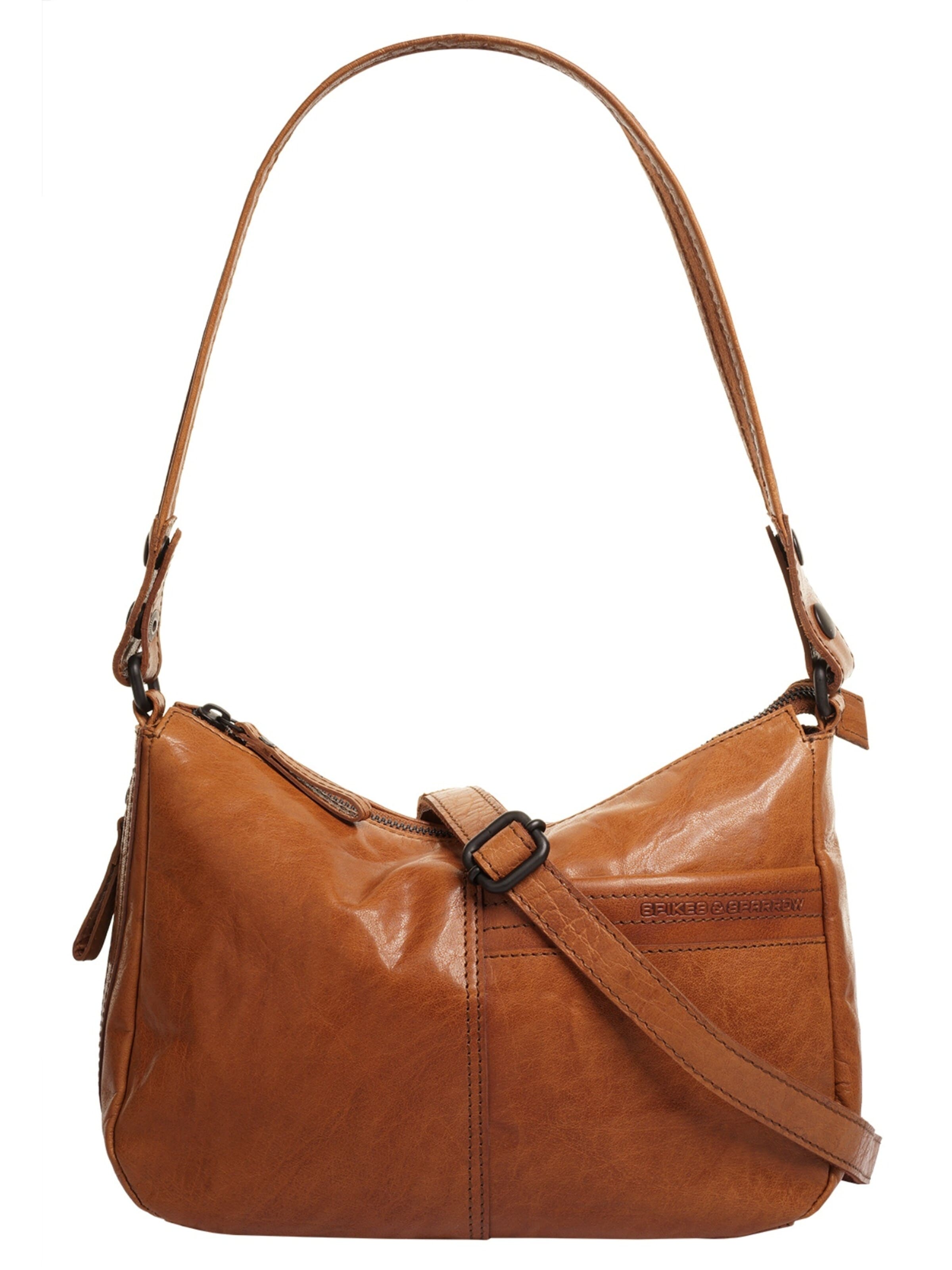 Spikes & Sparrow Crossbody bag in Brown: front