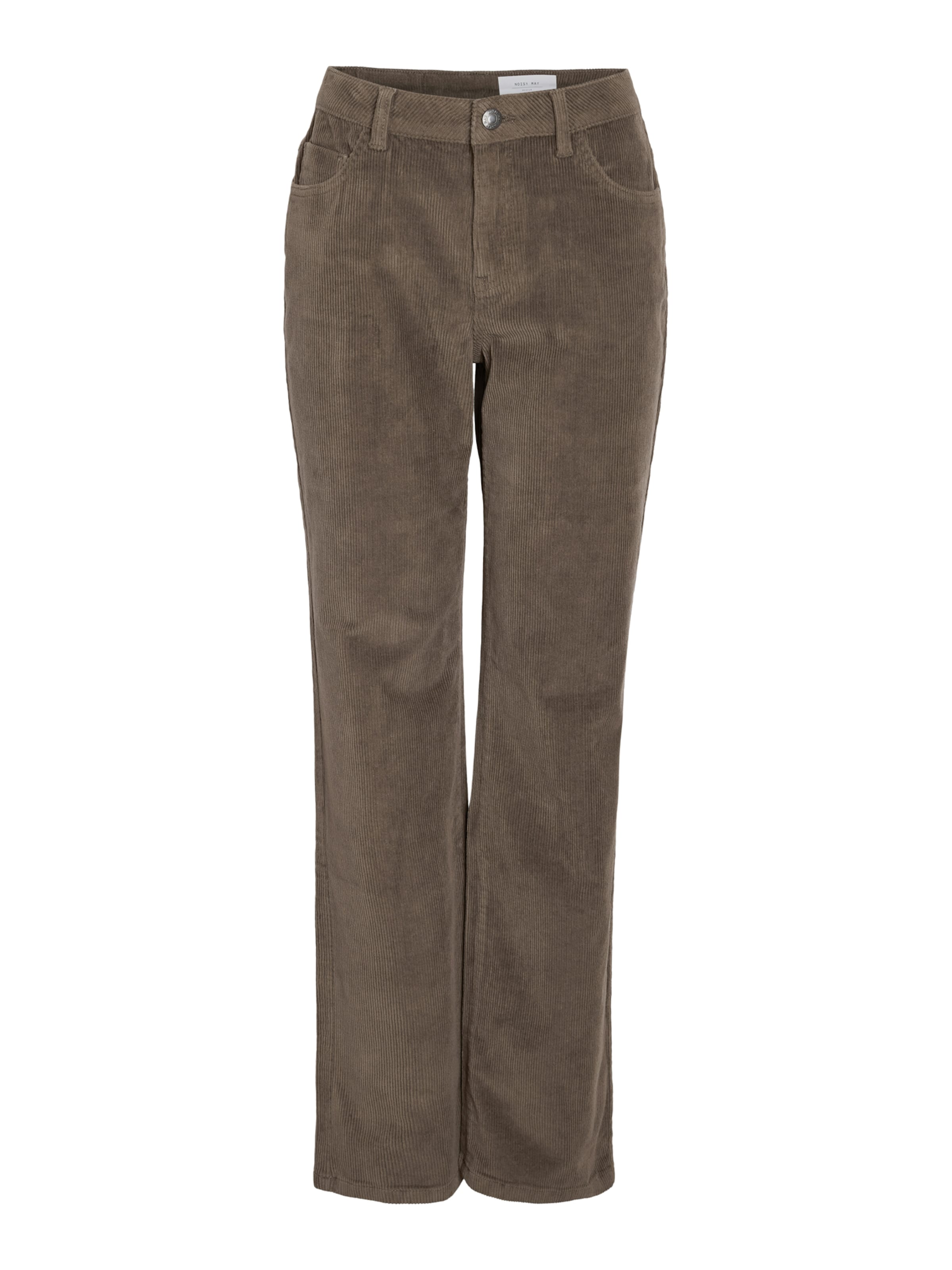 Noisy may Wide leg Pants 'NMYOLANDA' in Brown: front