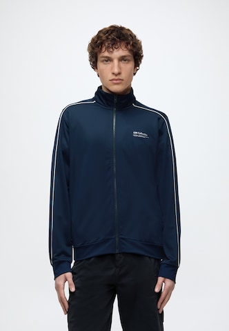 JJ Rebel - Sudadera con cremallera 'JREBLUCA' en azul: frente