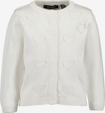 BLUE SEVEN Knit Cardigan in White: front