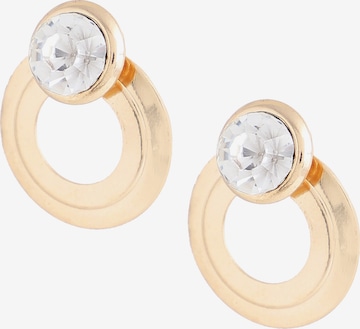 auksinė SOHI Auskarai ' Flori ': priekis