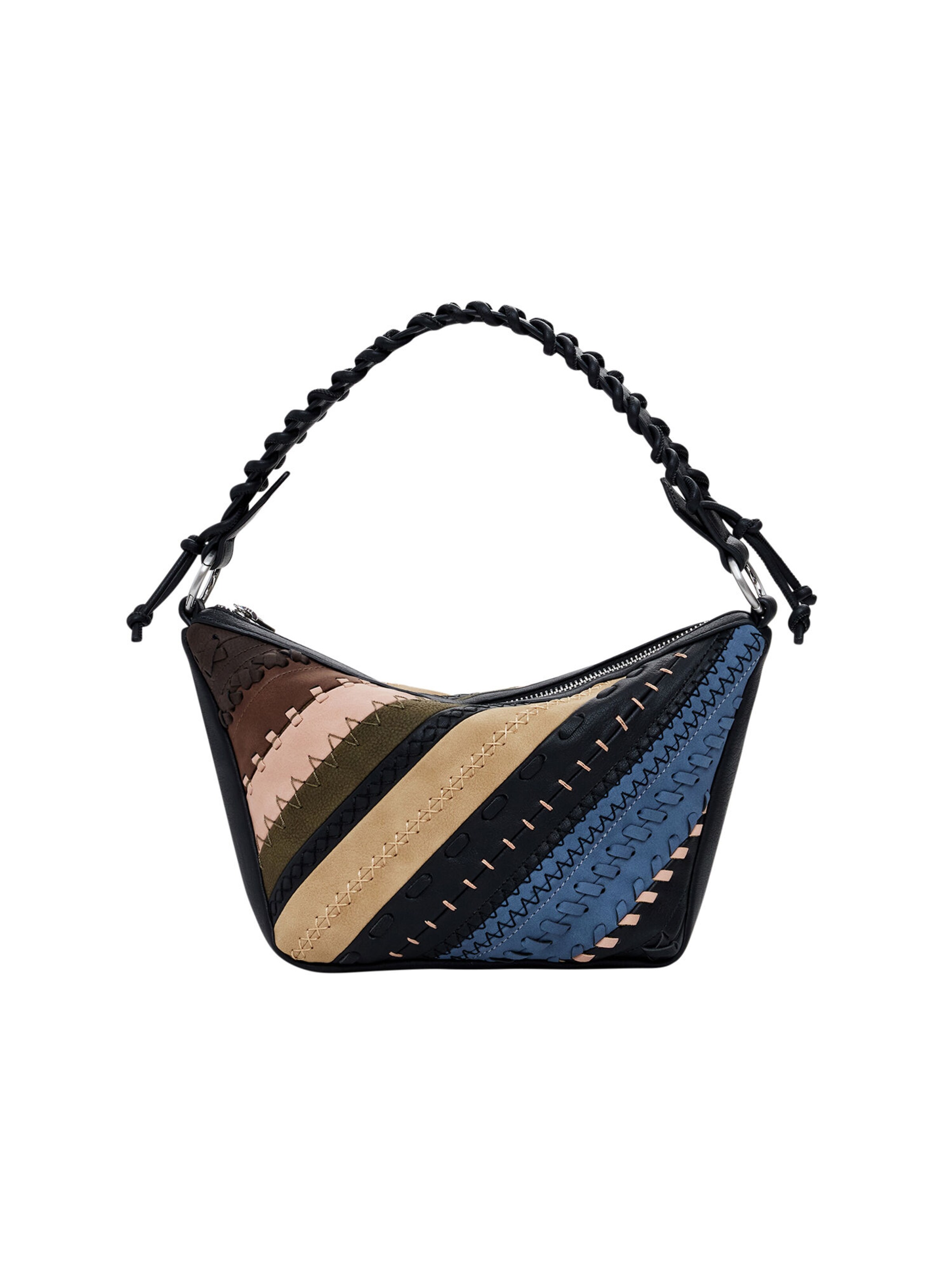 Desigual Axelremsväska i svart: framsida