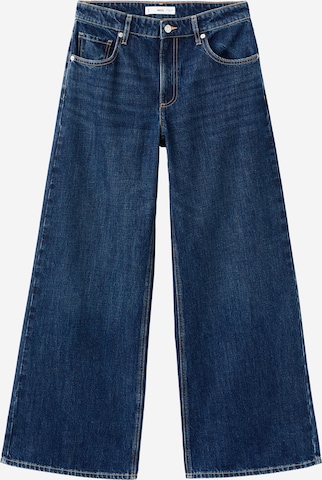 MANGOWide Leg/ Široke nogavice Traperice 'ANNIE' - plava boja: prednji dio