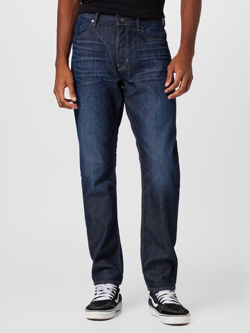 Regular Jean 'Triple A' G-Star RAW en bleu : devant