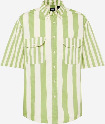 Levi's Skateboarding Button Up Shirt 'Skate SS Woven' in Green: front