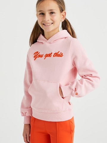 WE Fashion Sweatshirt in Pink: predná strana