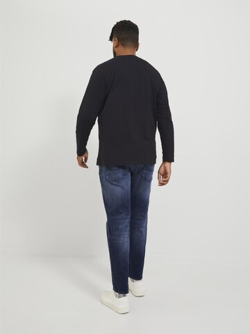 Jack & Jones Plus Tričko 'DUST' – černá