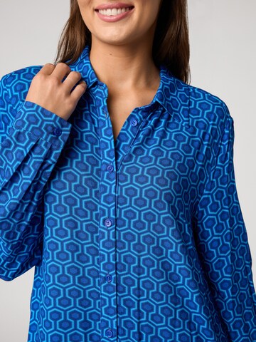 Robe-chemise '4VS006' Quiosque en bleu