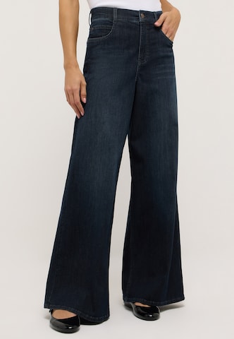 Angels Wide leg Jeans in Blue: front