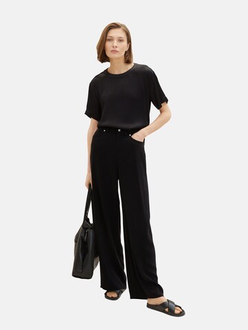 TOM TAILOR Blouse in Black