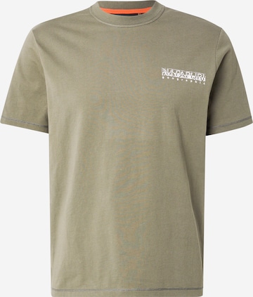 NAPAPIJRI - Camiseta 'S-TURRACH' en verde: frente