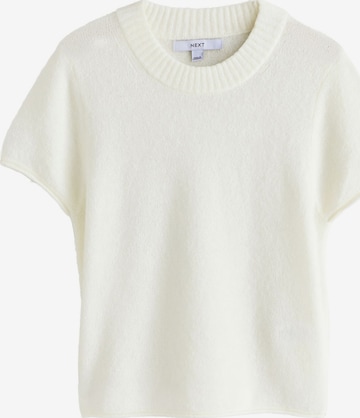 Pull-over Next en beige : devant