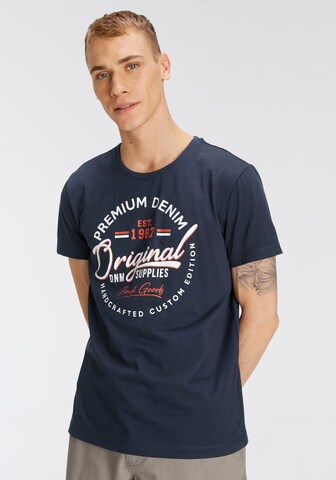 AJC T-Shirt in Blau